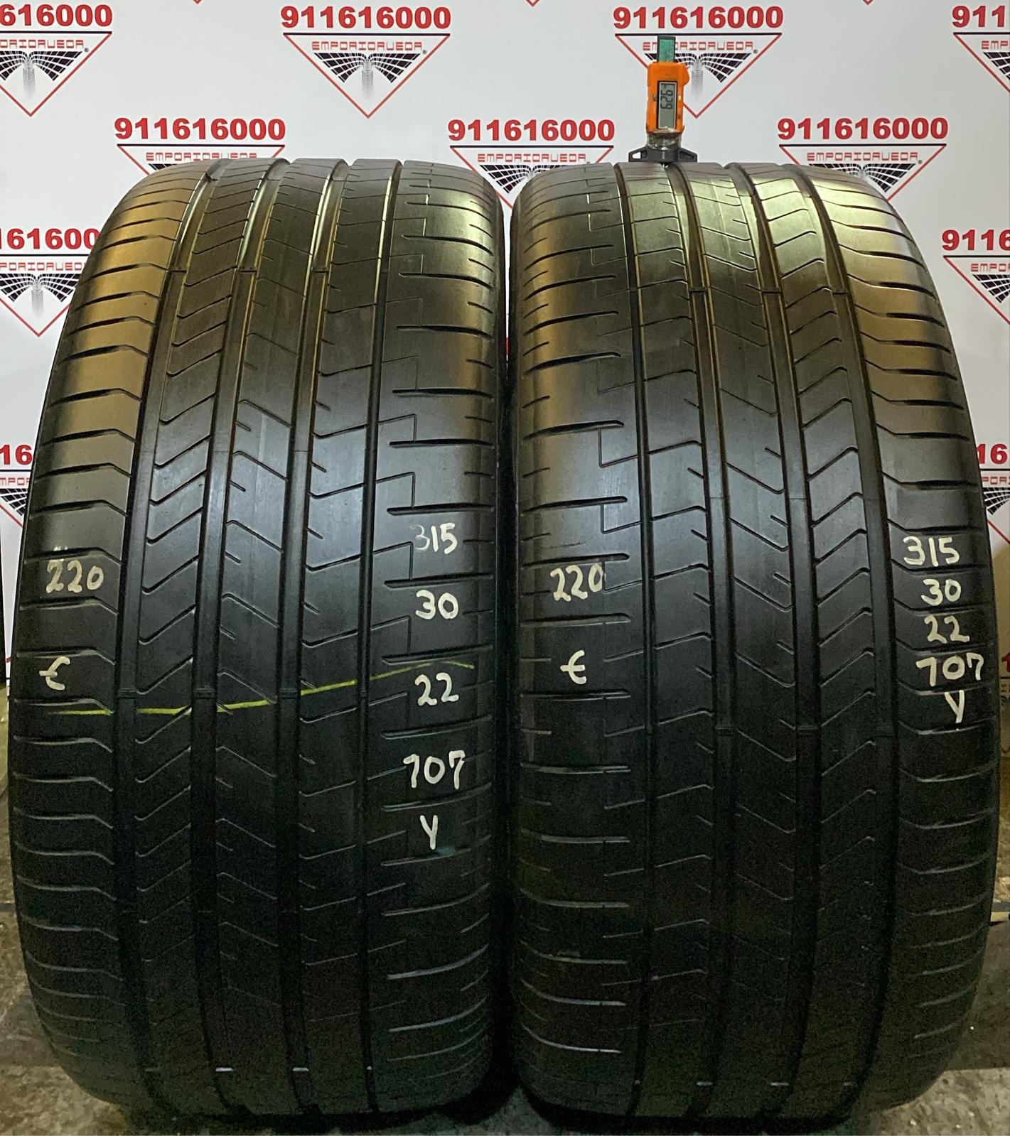 PIRELLI PZERO USADO  315/30 R22 107 Y